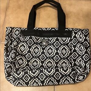 Brighton Black and White Tote Bag